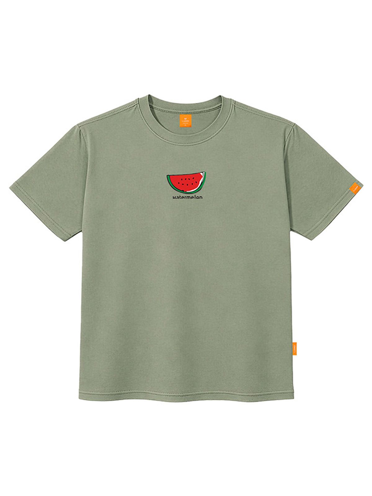 엘라모(LLAMO) 수박 반팔티셔츠 남녀공용 빅사이즈 S~4XL