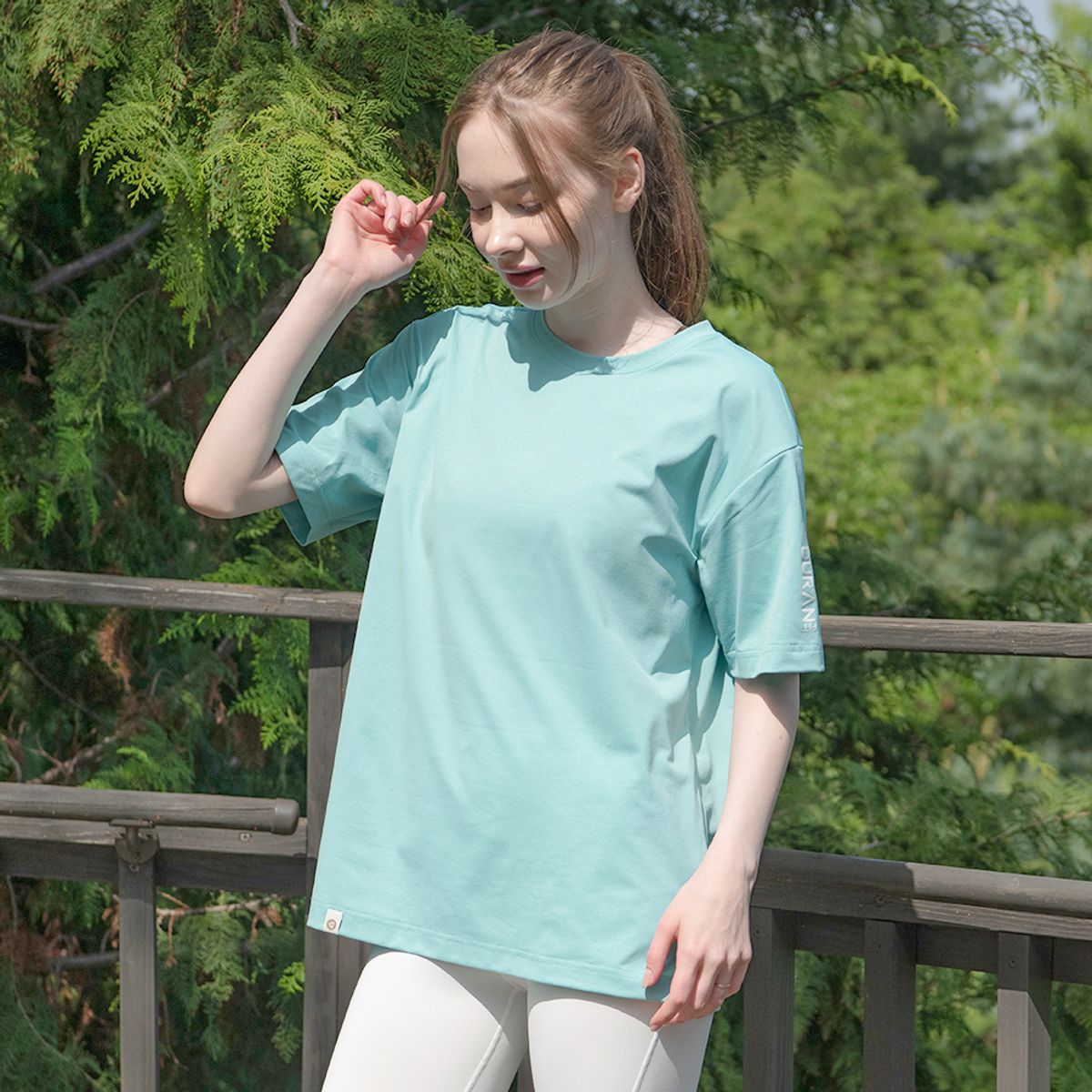 뒤란(DURAN) 소프트 소로나 릴랙스핏 크루넥 티셔츠 DTU4S-3070 3colors