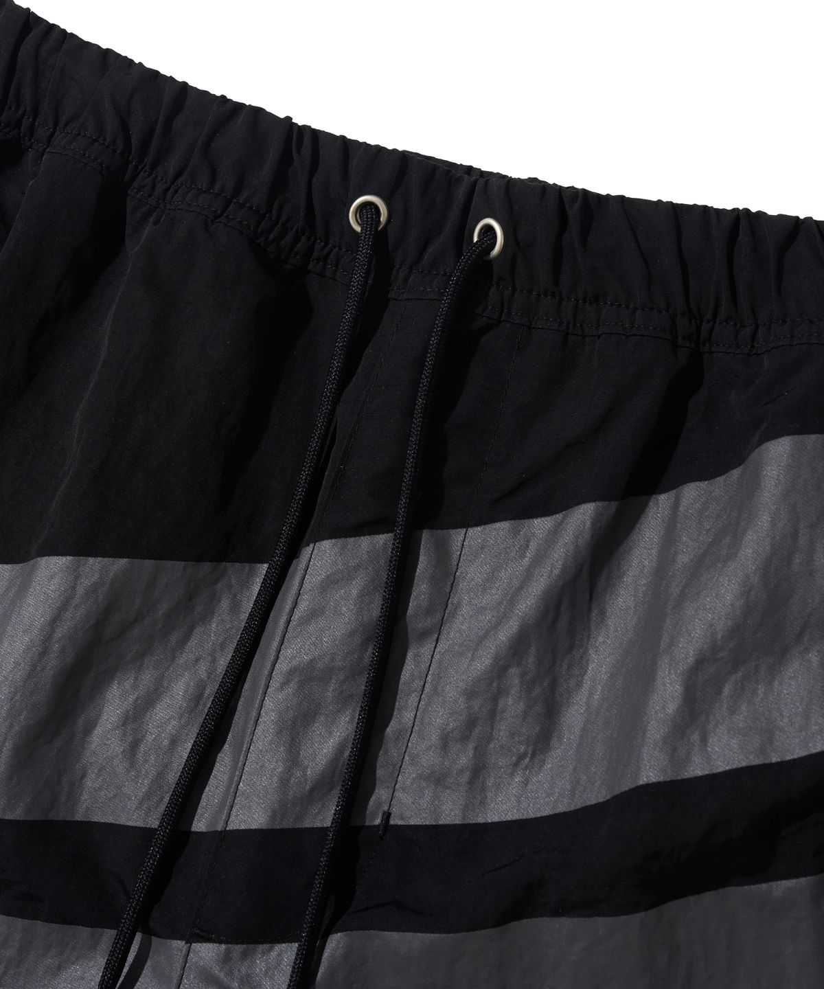 핍스 모터사이클(PHYPS MOTORCYCLE) Original Big Wing logo Beach shorts Black
