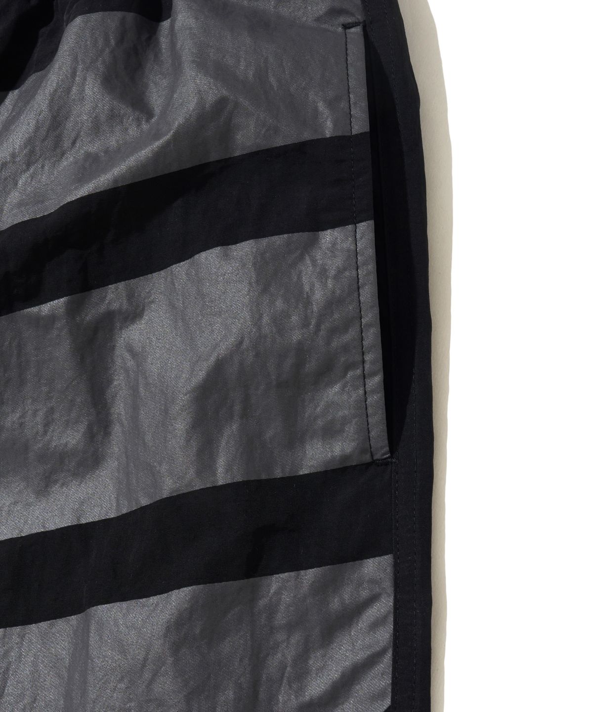 핍스 모터사이클(PHYPS MOTORCYCLE) Original Big Wing logo Beach shorts Black
