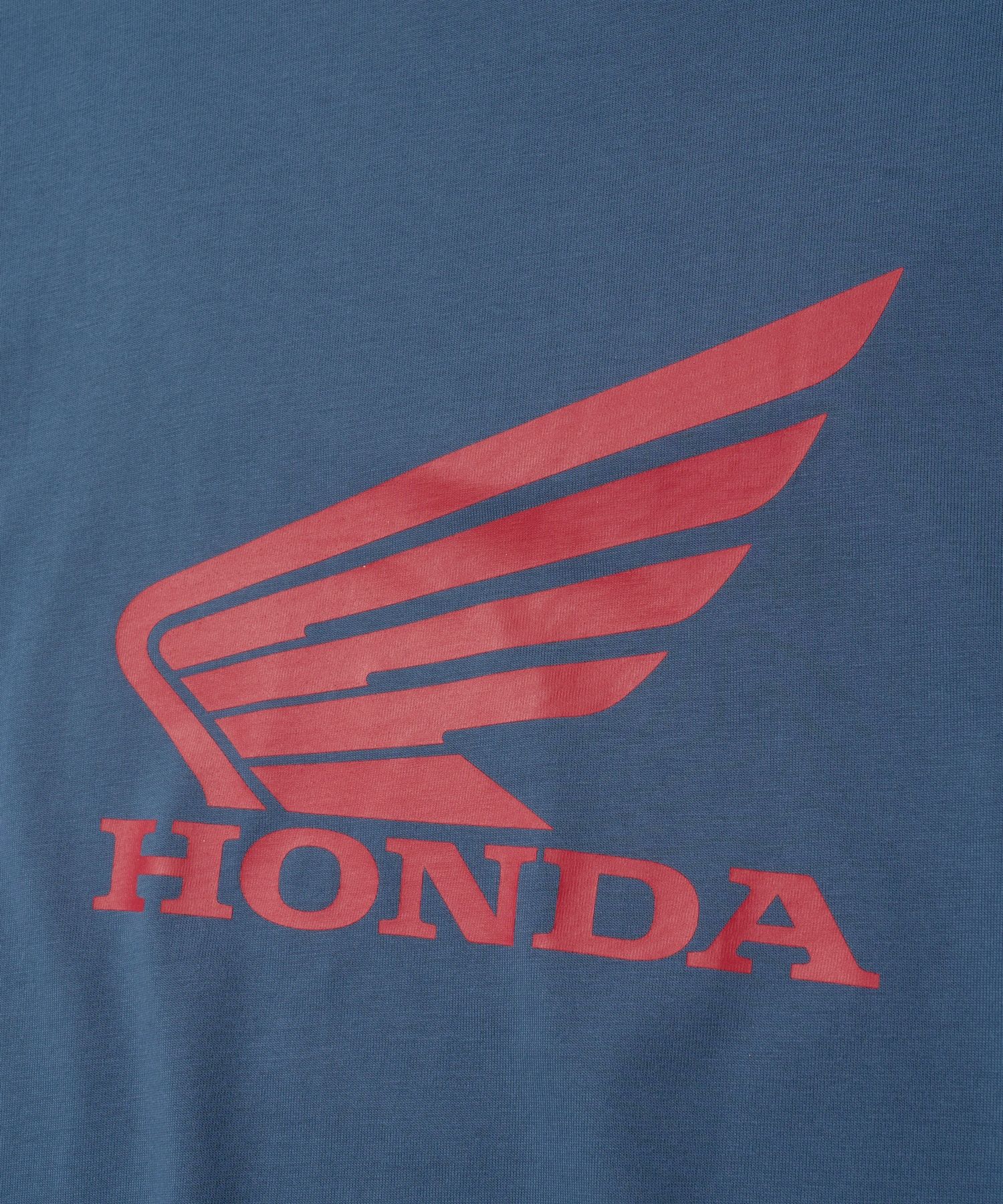 Tシャツ・カットソー HONDA MOTORCYCLE Original Wing logo Tshirt Vintage Navy MUSINSA公式 | Honda Motorcycle Original Wing logo T-shirt