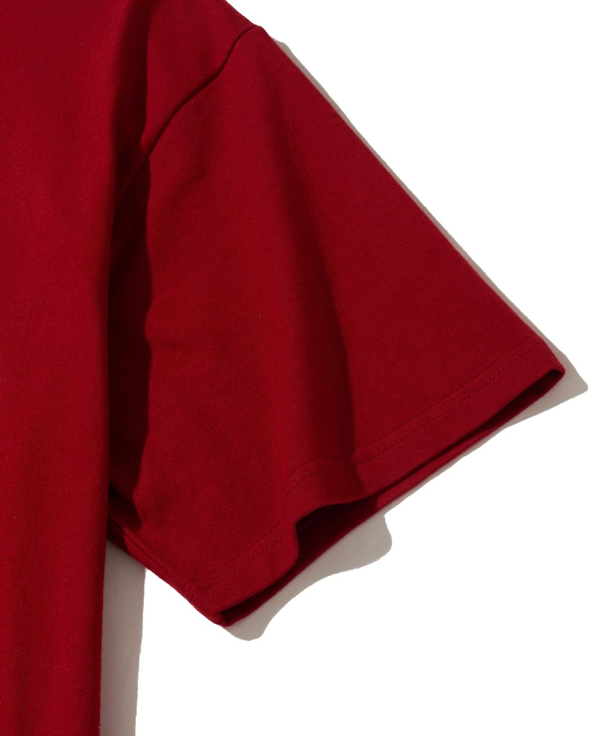 핍스 모터사이클(PHYPS MOTORCYCLE) Honda Bear T-shirt Dark Red