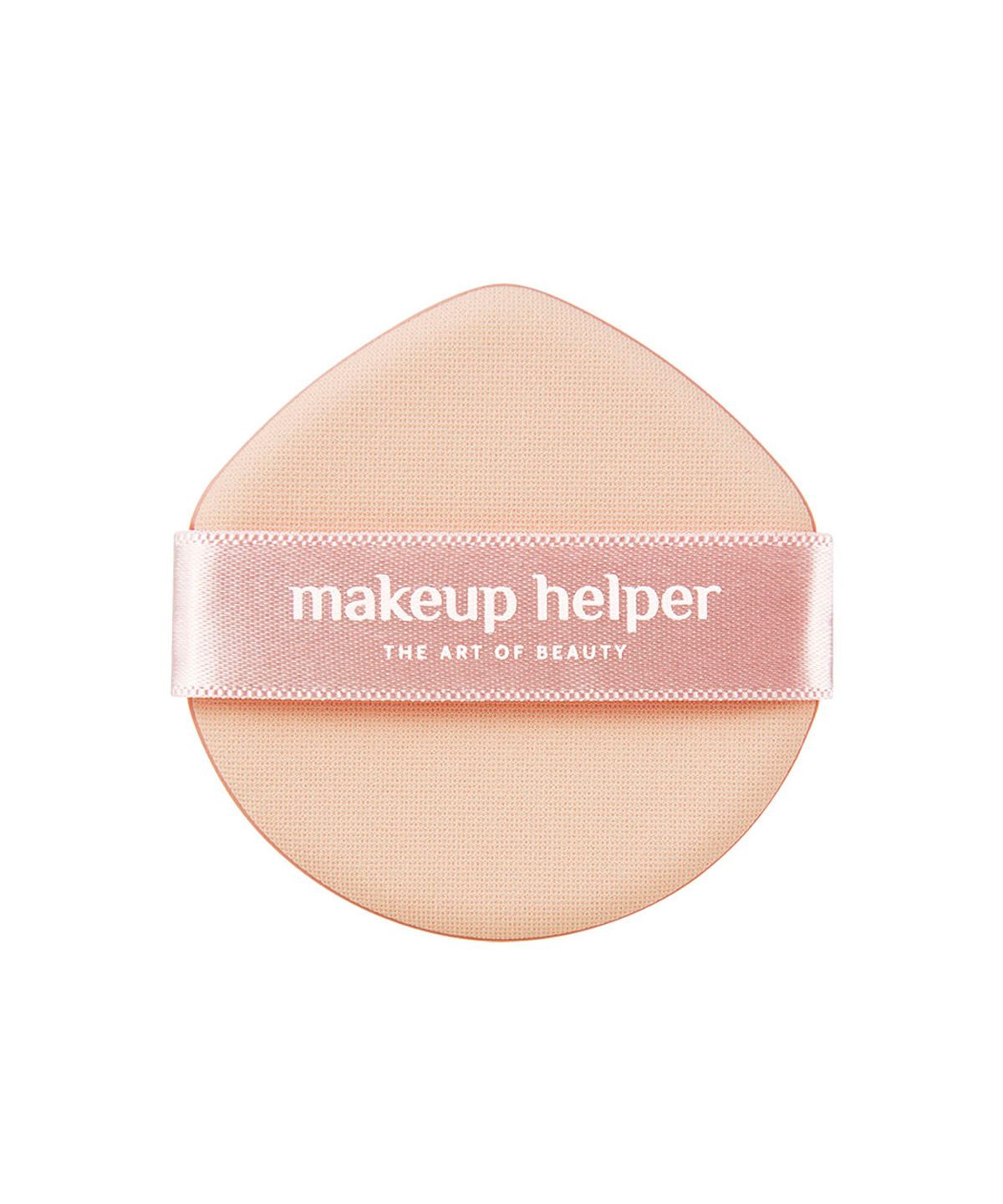 메이크업헬퍼(MAKEUP HELPER) 빅 엣지 쿠션 퍼프 핑크베이지 5개입