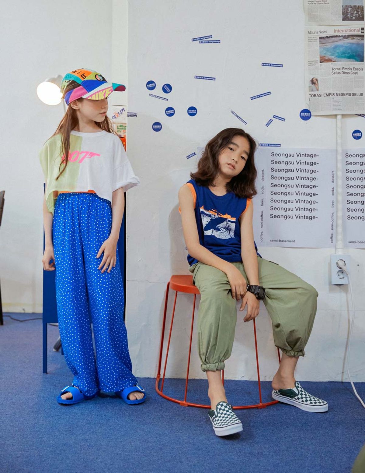 프리제(FRISE) 캡나시_네이비