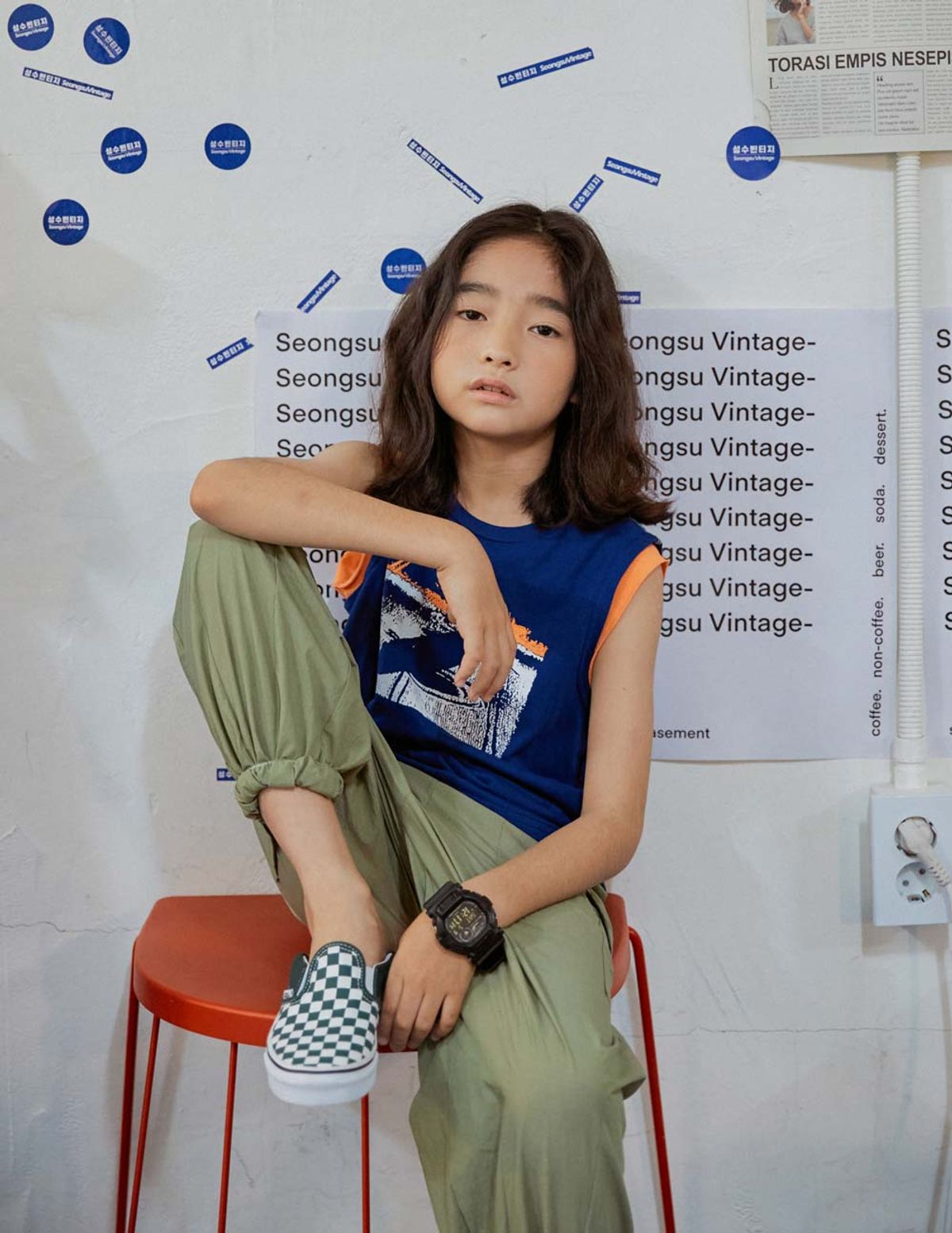 프리제(FRISE) 캡나시_네이비