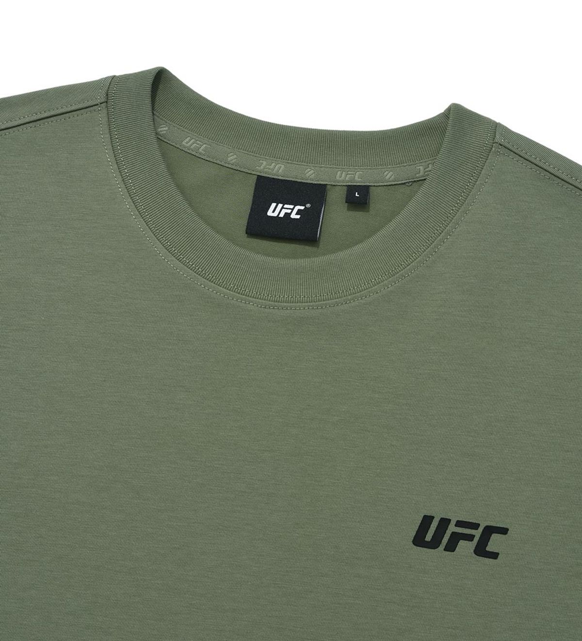 유에프씨 스포츠(UFC SPORT) UFC 소로나 릴렉스핏 반팔 티셔츠 라이트카키 U2SSW2317LK