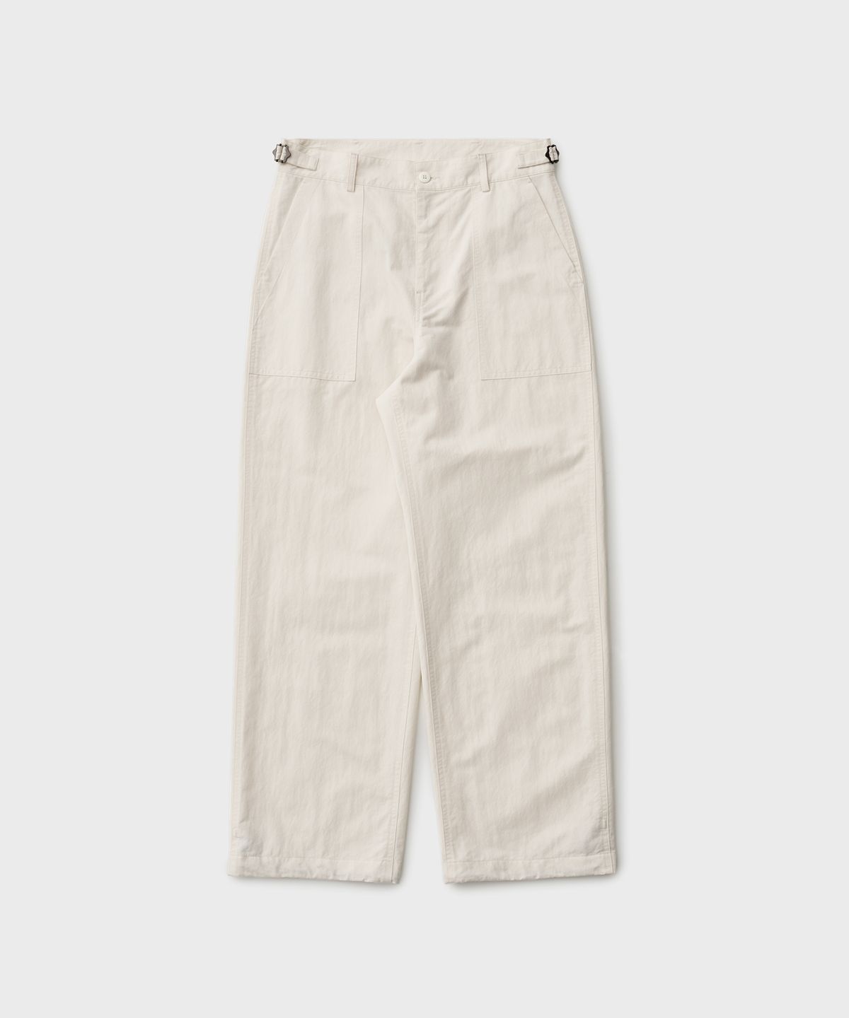 어나더 오피스(ANOTHER OFFICE) Cushy Baker Pants (Milk)