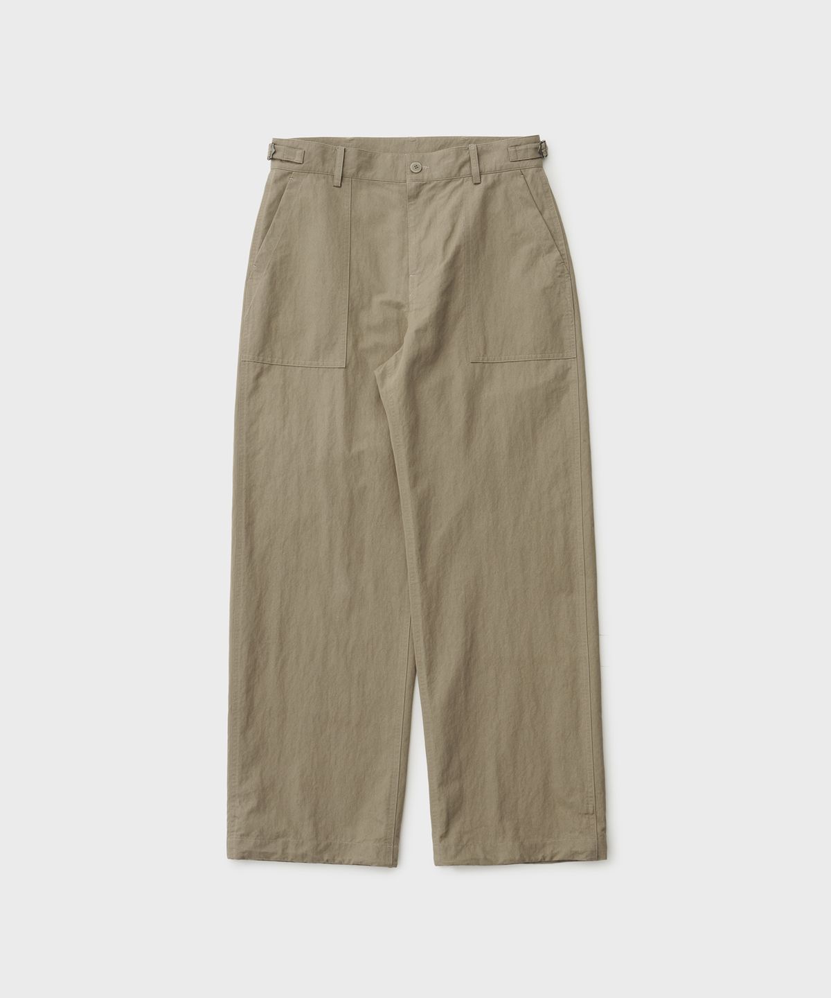 어나더 오피스(ANOTHER OFFICE) Cushy Baker Pants (Khaki)
