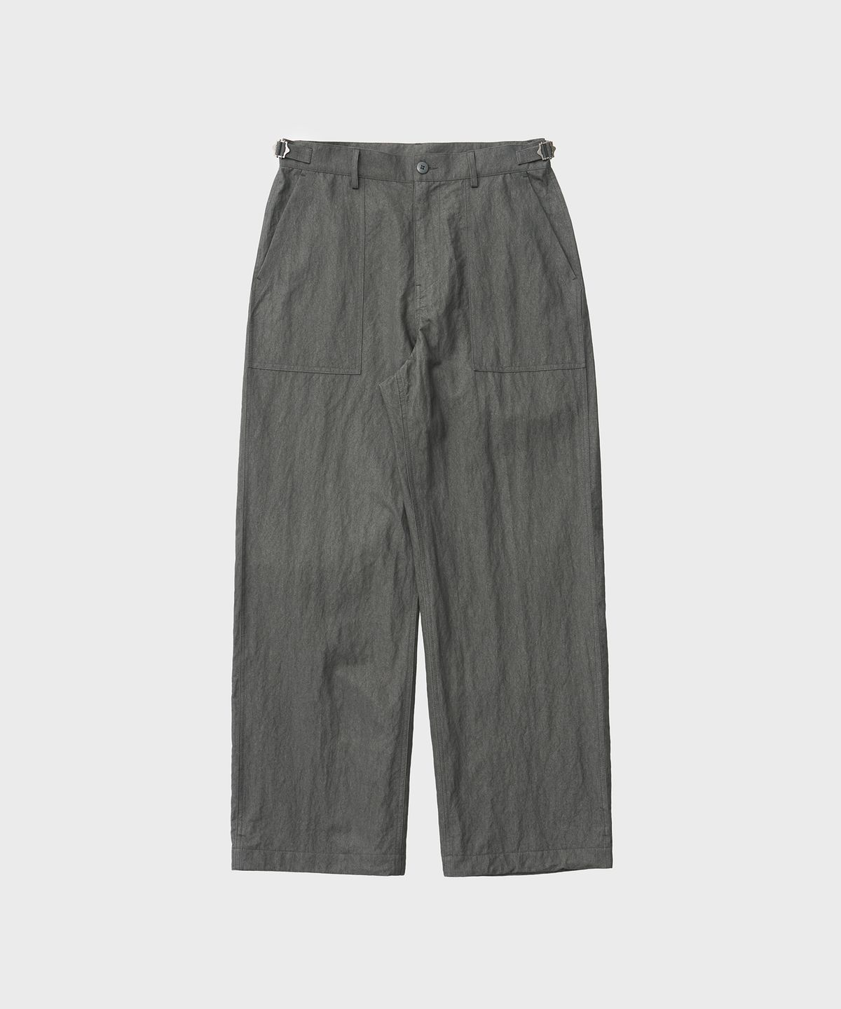 어나더 오피스(ANOTHER OFFICE) Cushy Baker Pants (Peppercorn)