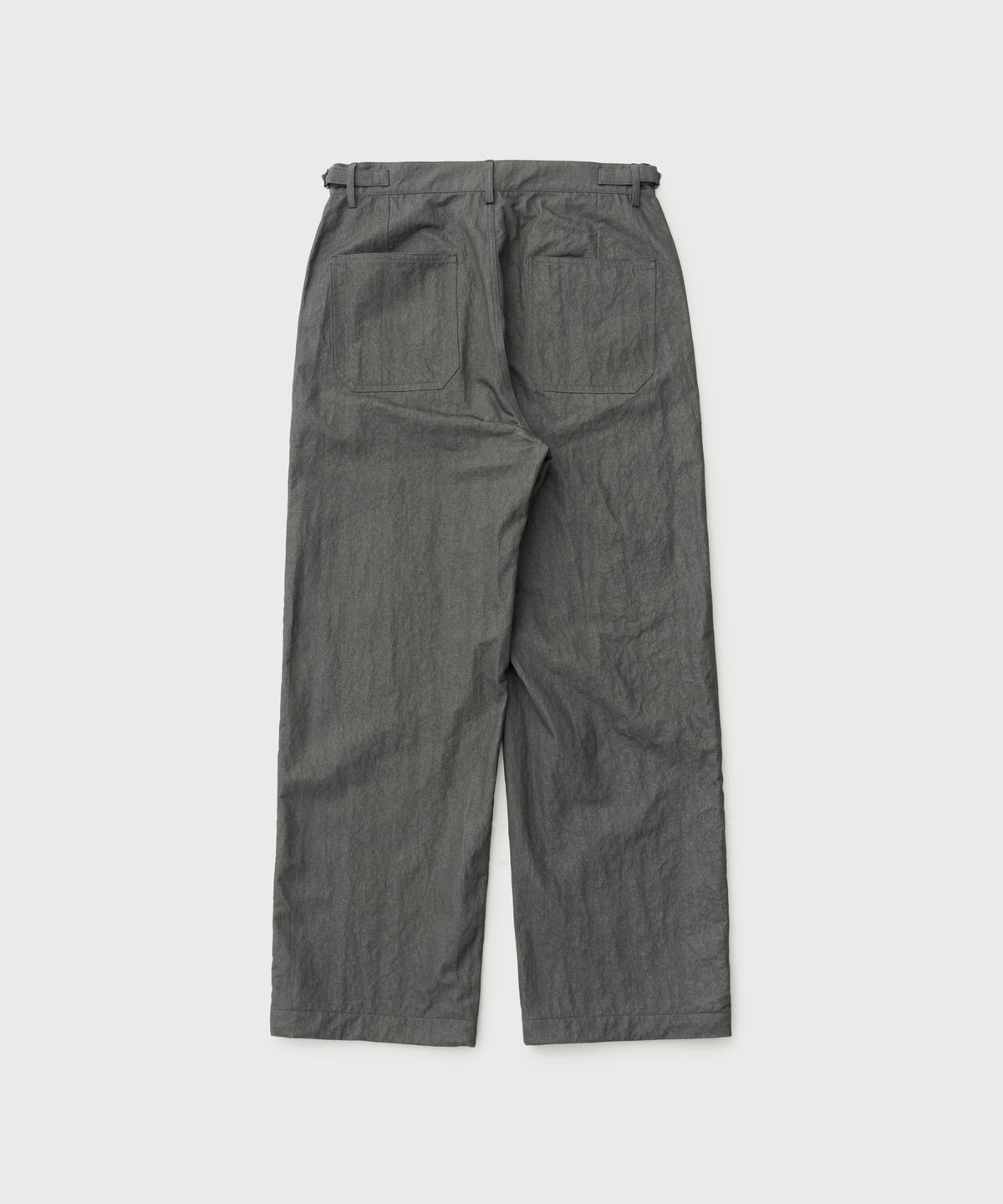 어나더 오피스(ANOTHER OFFICE) Cushy Baker Pants (Peppercorn)