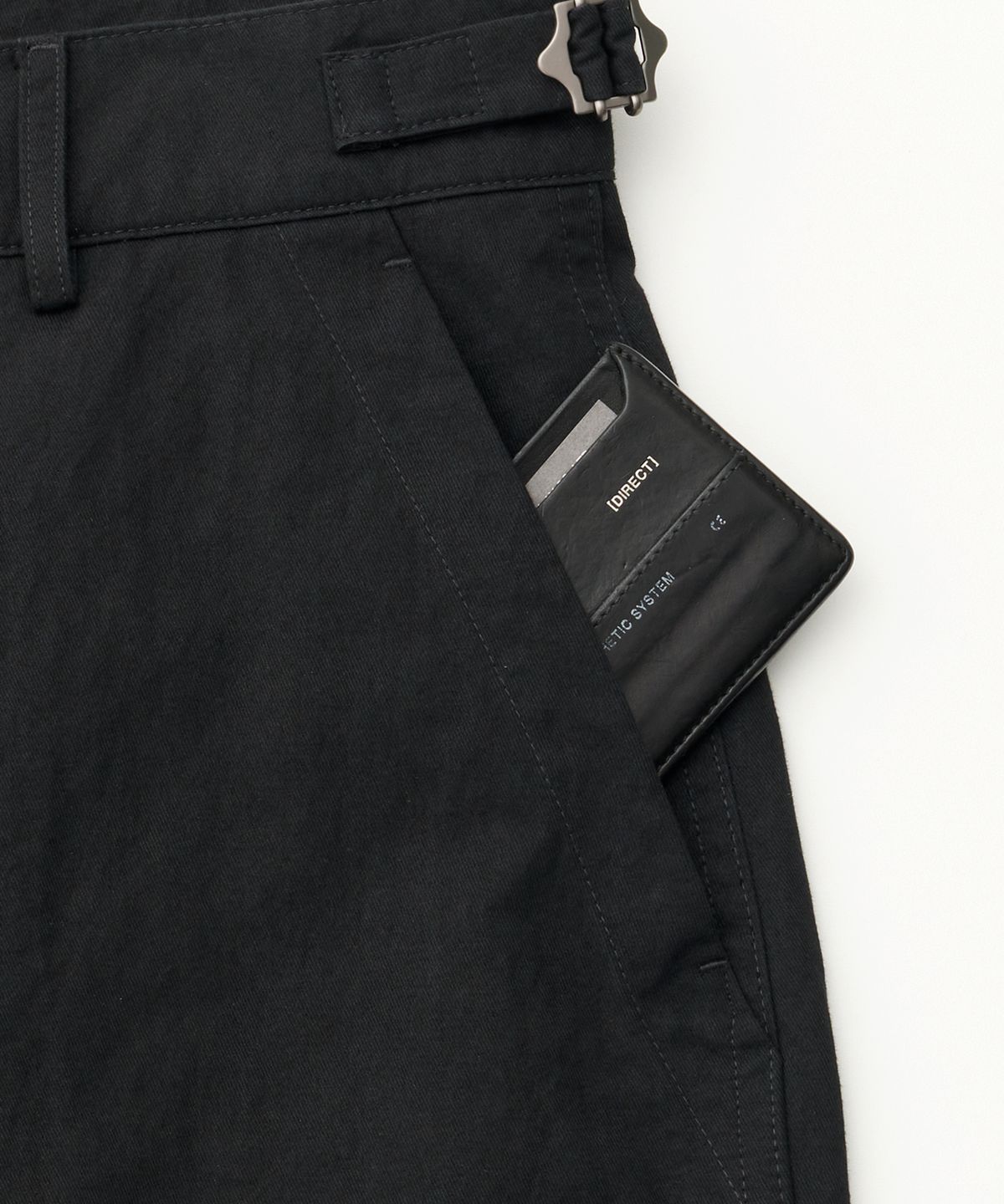 어나더 오피스(ANOTHER OFFICE) Cushy Baker Pants (Onyx)