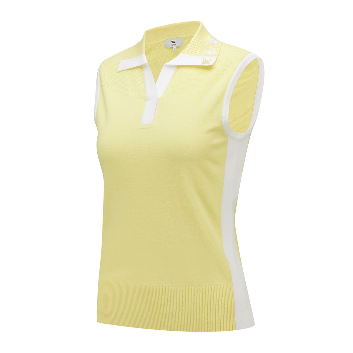 어뉴골프(ANEW GOLF) WOMEN BACK SIGNATURE LOGO SLEEVELESS_YE