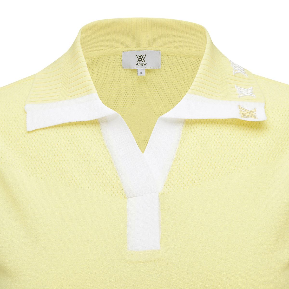 어뉴골프(ANEW GOLF) WOMEN BACK SIGNATURE LOGO SLEEVELESS_YE
