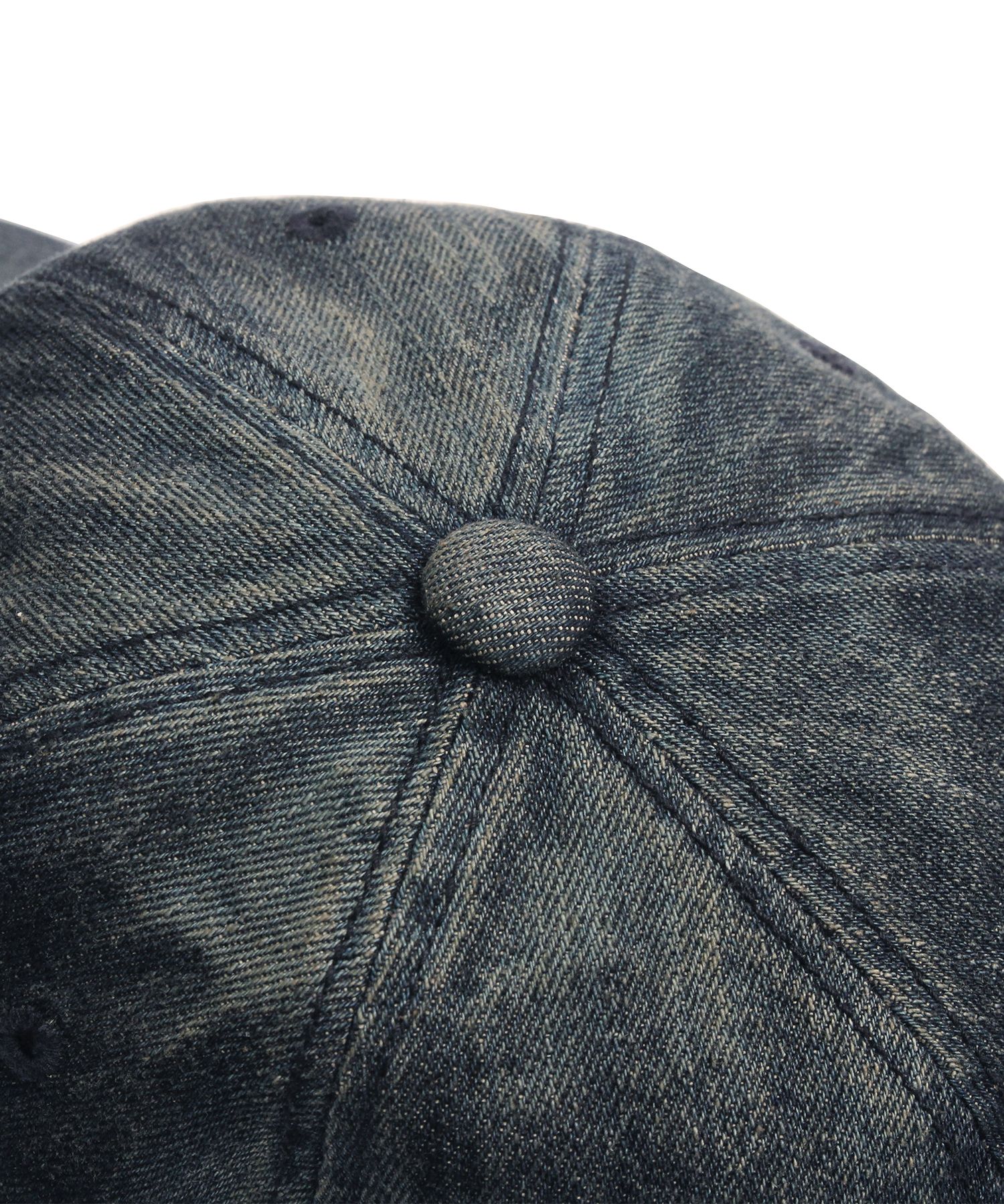 DOFFJASON ■ Vintage Washed Denim Ball Cap キャップ MUSINSA公式 | DOFFJASON Vintage Washed Denim Ball Cap BLACK