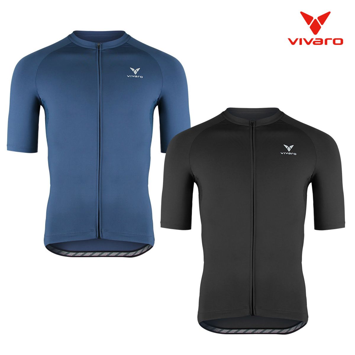 비바로(VIVARO) 자전거 반팔 져지 블랙