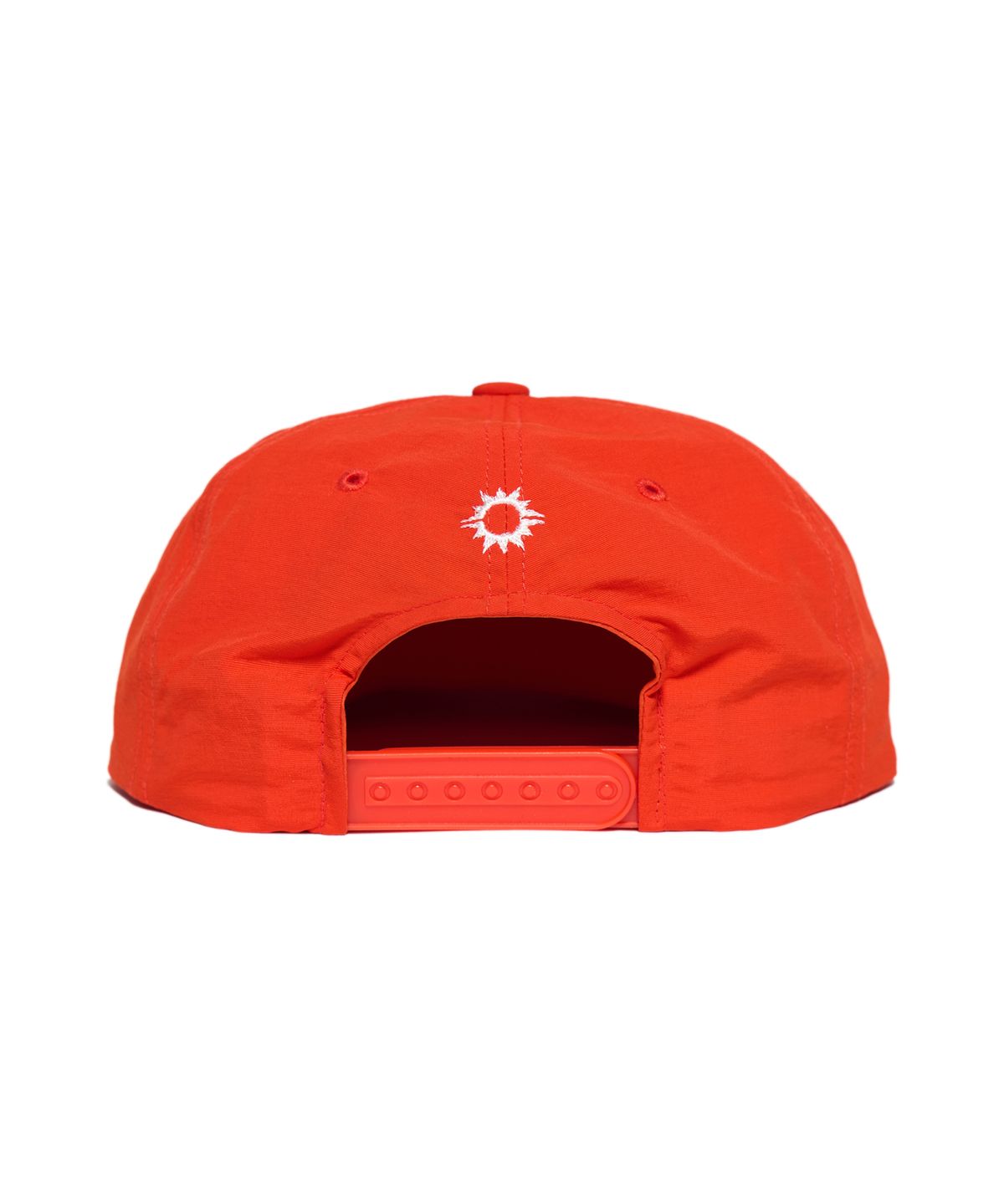 헬로 선라이즈(HELLO SUNRISE) HS OVAL Logo 5Panel Cap_Scarlet Red