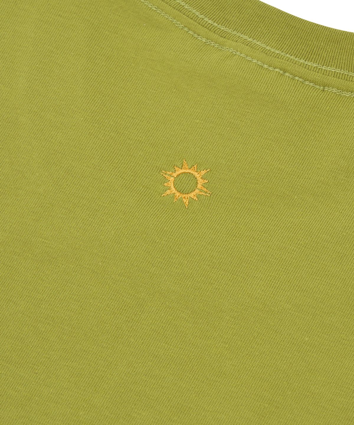 헬로 선라이즈(HELLO SUNRISE) HS VTG Cat Logo Short Sleeve Tee(W)_Olive