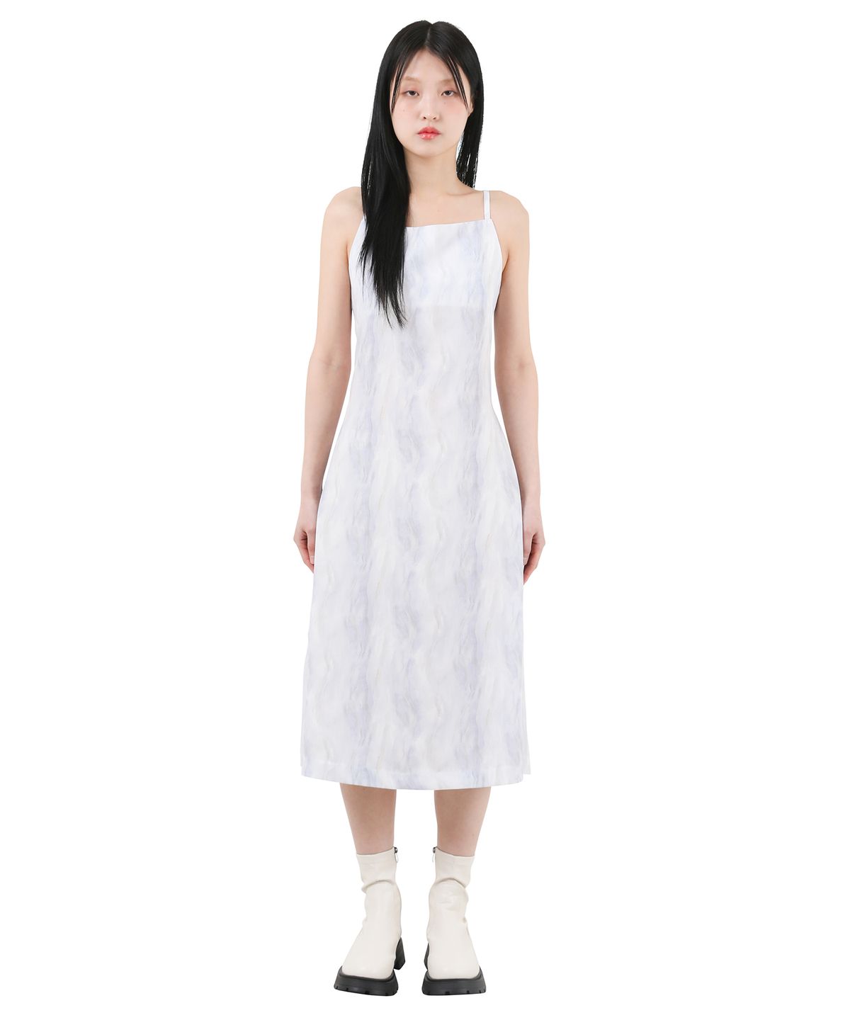 카타르시스(KATHARSIS) 뷔스티에 백리스 코르셋 원피스 오로라퍼플 ONE SIZE