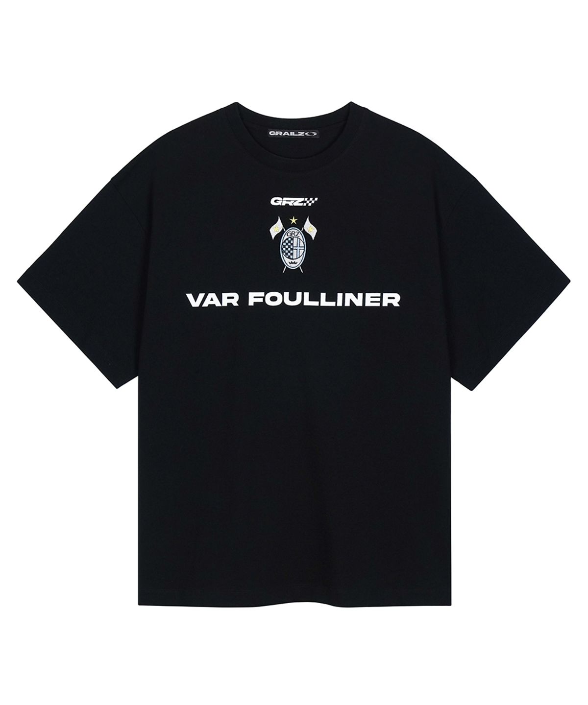 그레일즈(GRAILZ) RACING EMBLEM T-SHIRTS [BLACK]