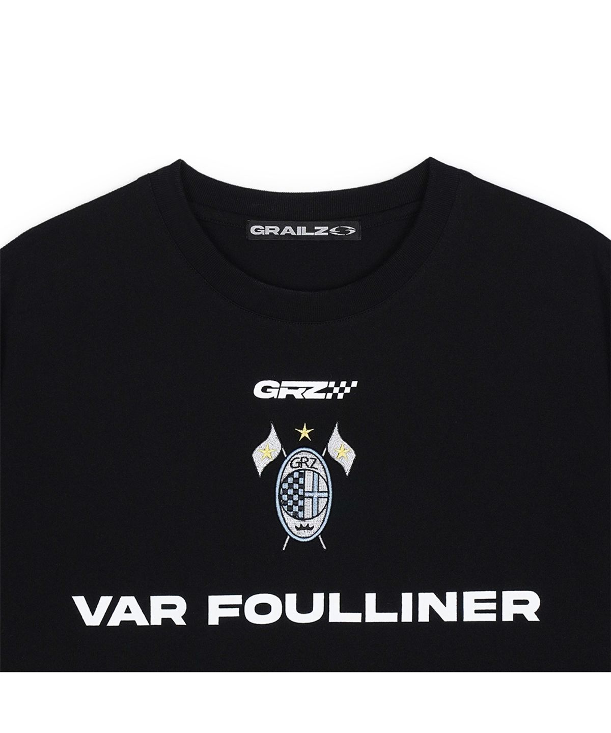그레일즈(GRAILZ) RACING EMBLEM T-SHIRTS [BLACK]