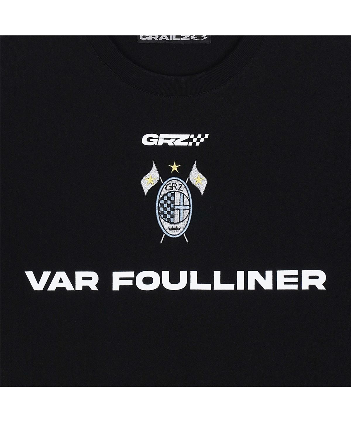 그레일즈(GRAILZ) RACING EMBLEM T-SHIRTS [BLACK]