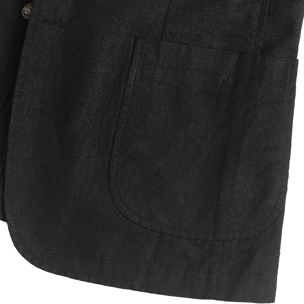 솔티(SORTIE) 408 Linen Washed Jacket (Black)