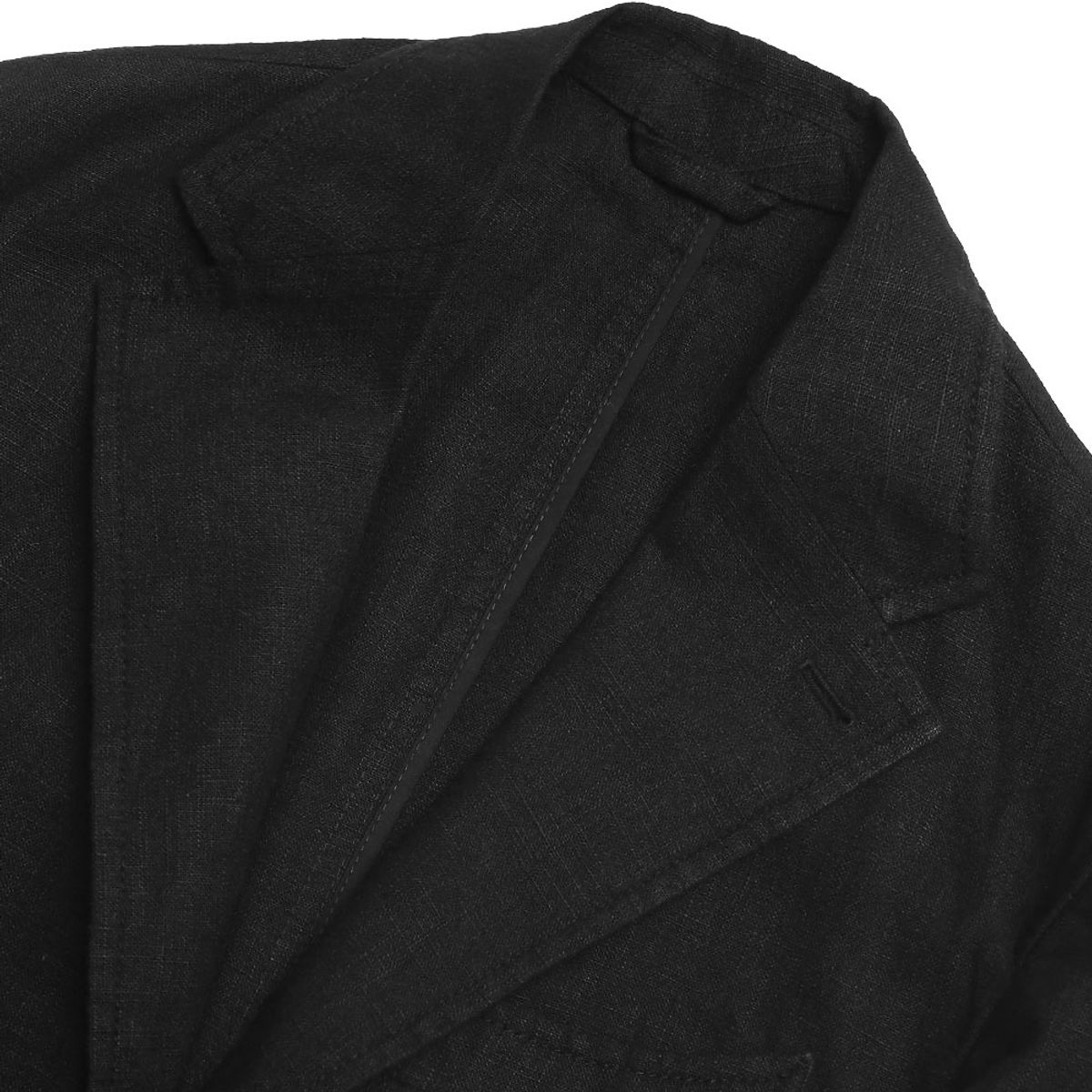 솔티(SORTIE) 408 Linen Washed Jacket (Black)