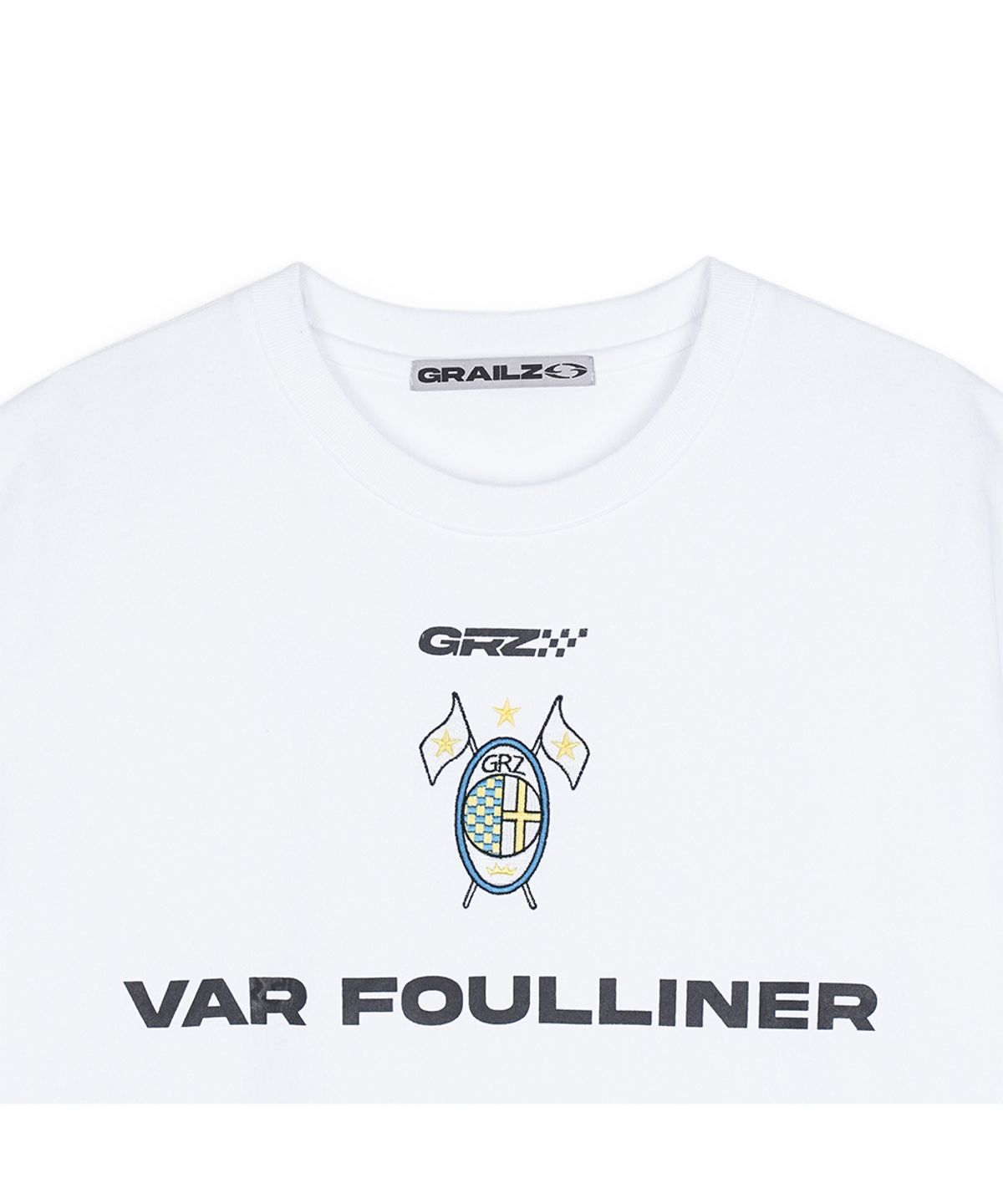 그레일즈(GRAILZ) RACING EMBLEM T-SHIRTS [WHITE]
