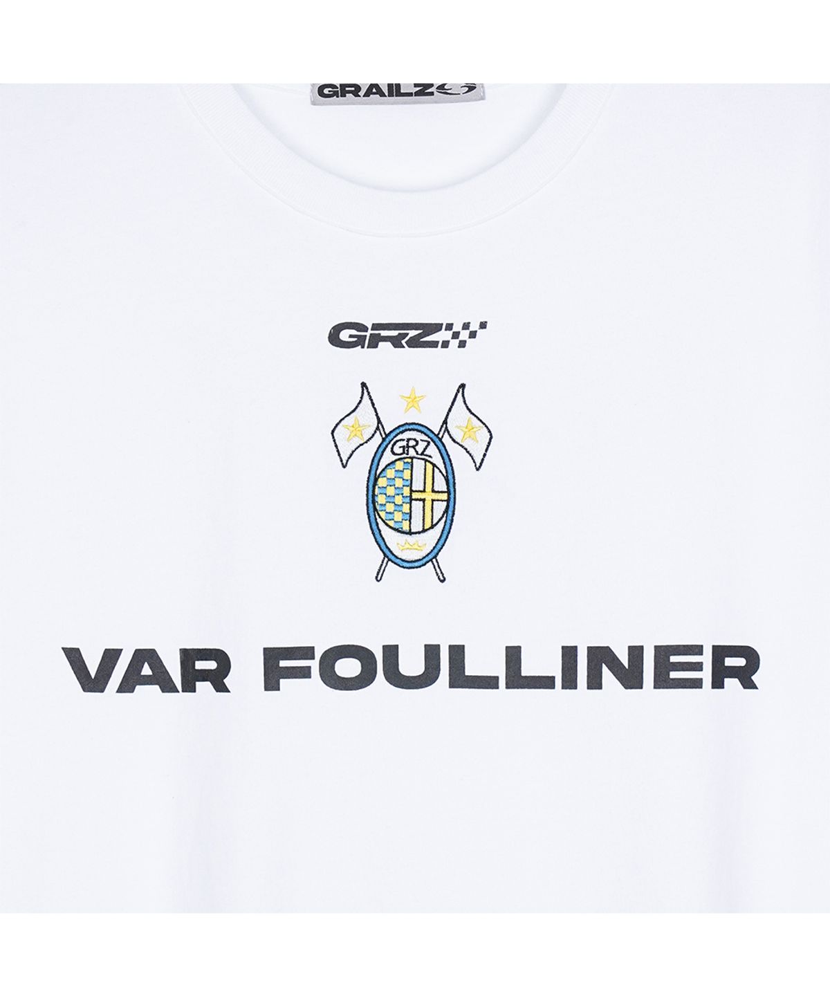 그레일즈(GRAILZ) RACING EMBLEM T-SHIRTS [WHITE]