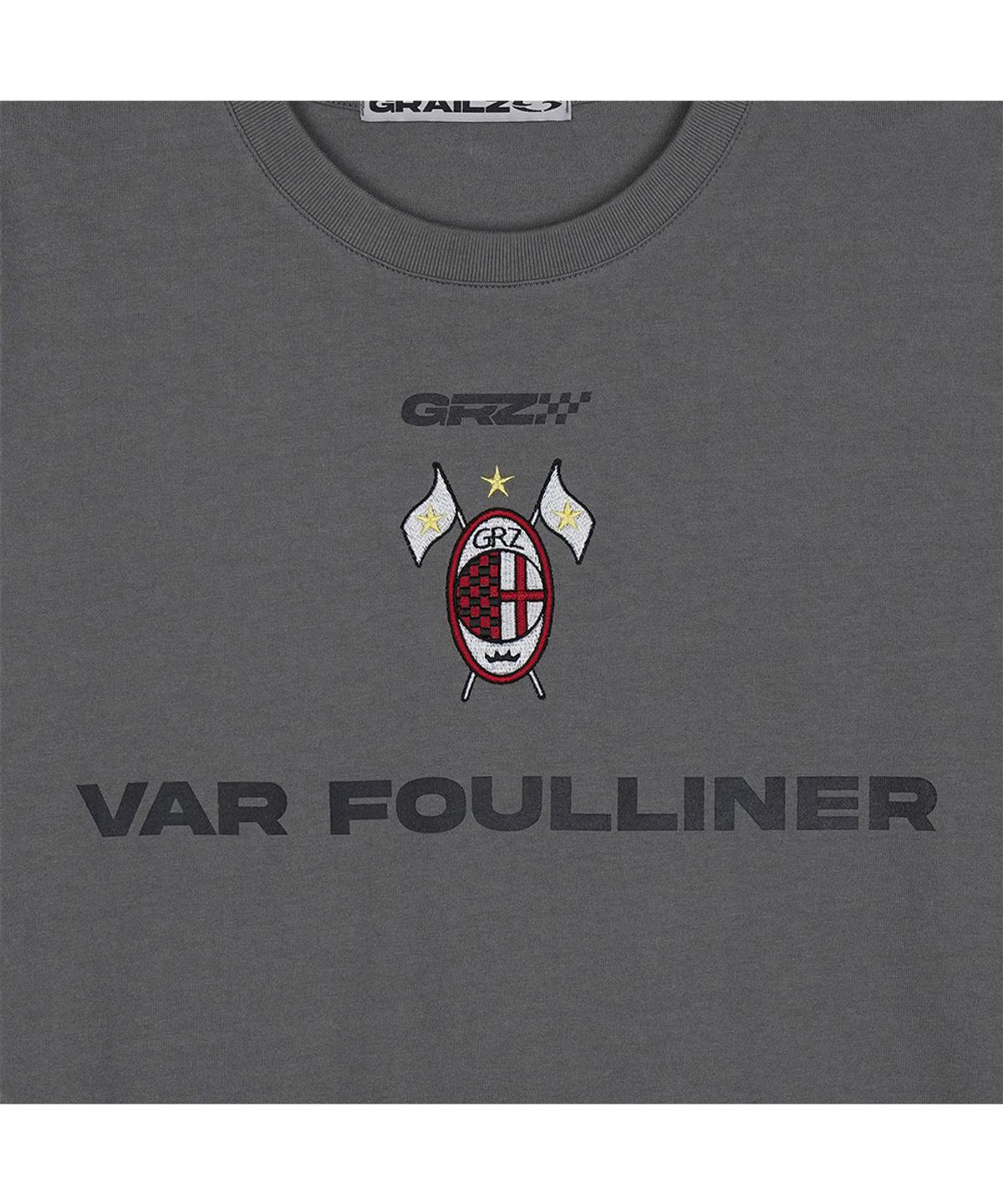 그레일즈(GRAILZ) RACING EMBLEM T-SHIRTS [CHARCOAL]