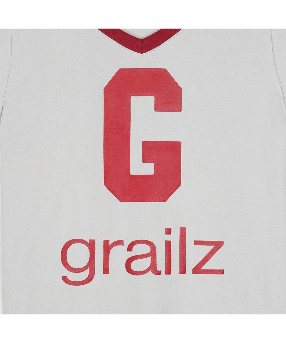 MUSINSA | GRAILZ G LOGO CROP T-SHIRTS [GREY]