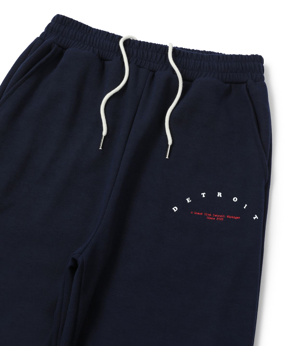 웨스트 그랜드 블러바드(WEST GRAND BOULEVARD) ARCH DETROIT 와이드 조거 팬츠 DEEP NAVY