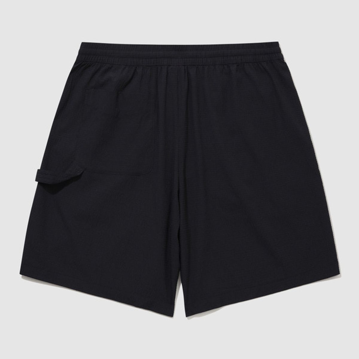 엄브로(UMBRO) 시어서커 4.5부 반바지 블랙(UQ223CHP63)