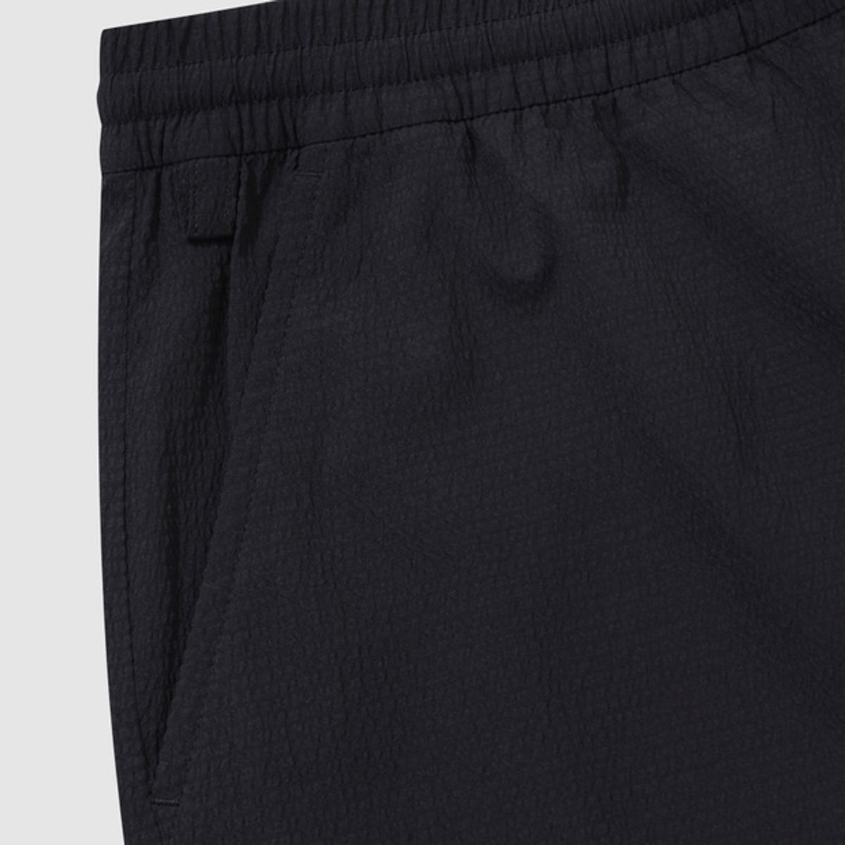 엄브로(UMBRO) 시어서커 4.5부 반바지 블랙(UQ223CHP63)