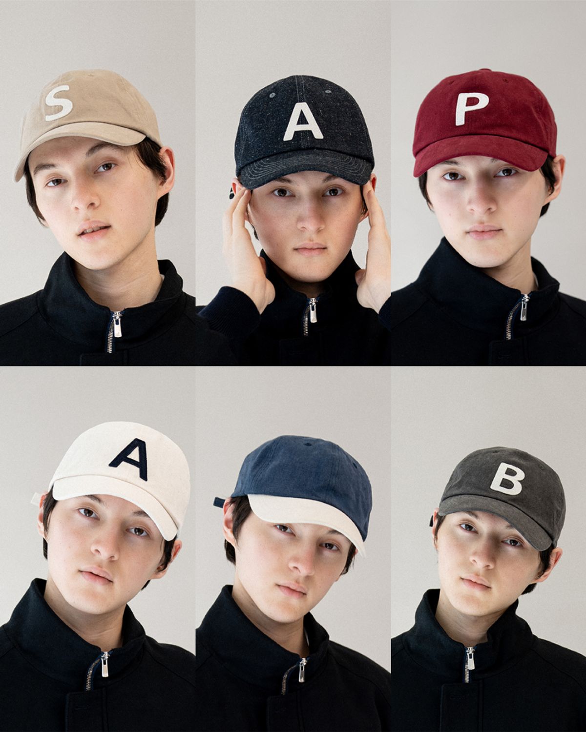 아스트레이(ASTLAY) Canvas Baseball Cap (Burn red)