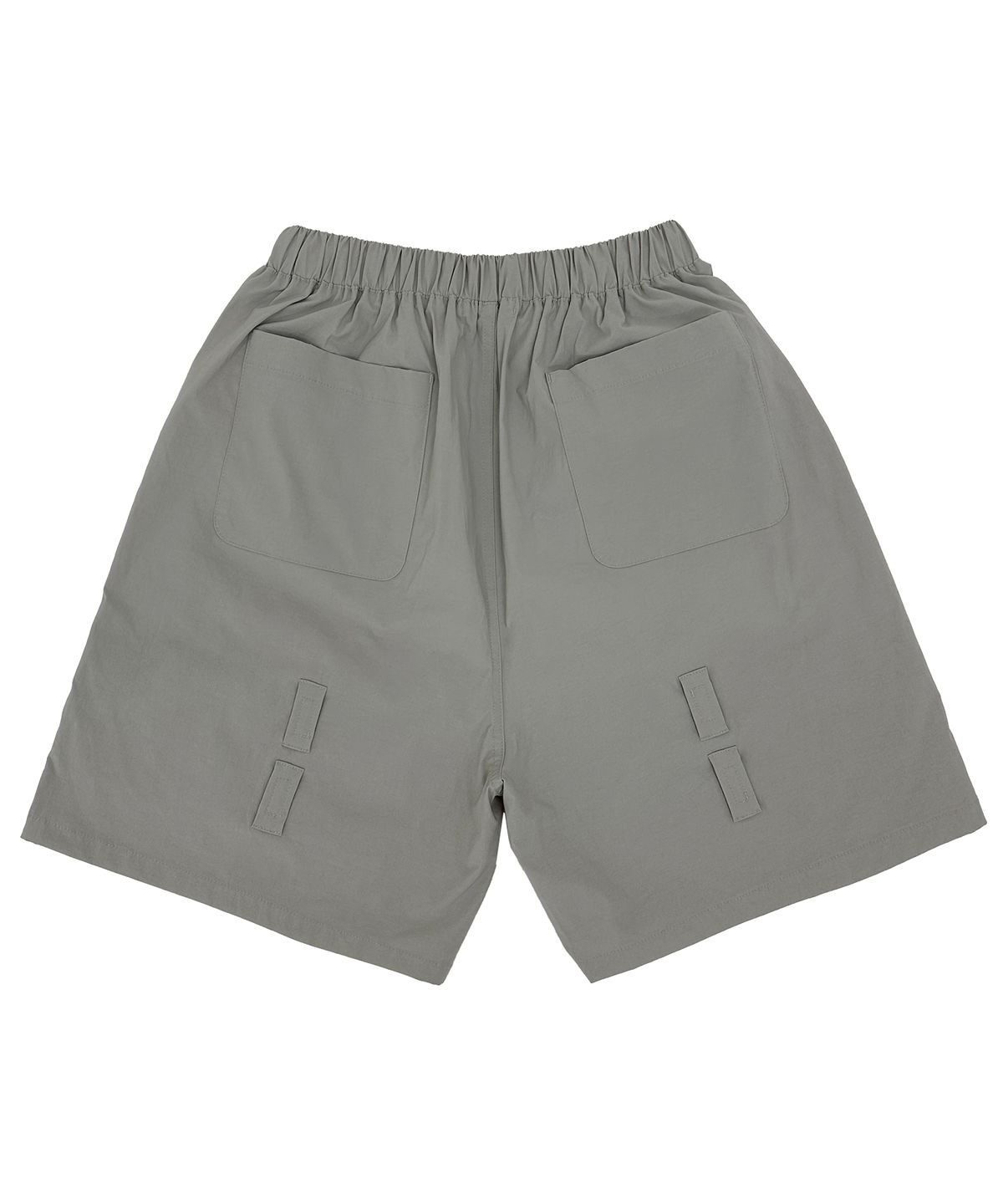 퍼머넌트 아카이브(permanentarchive) 3D POCKET VELCRO SHORTS (LIGHT GRAY)
