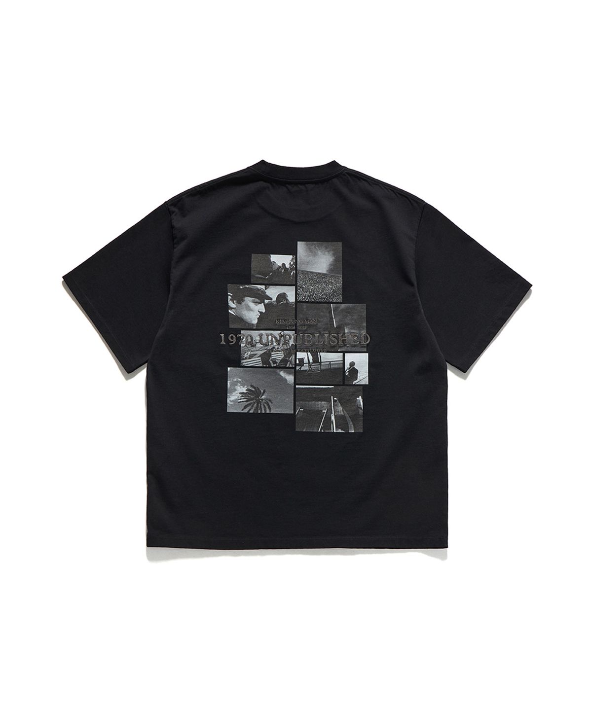 이스트로그(EASTLOGUE) MONOCHROME PHOTOGRAPH T-SHIRT_BLACK