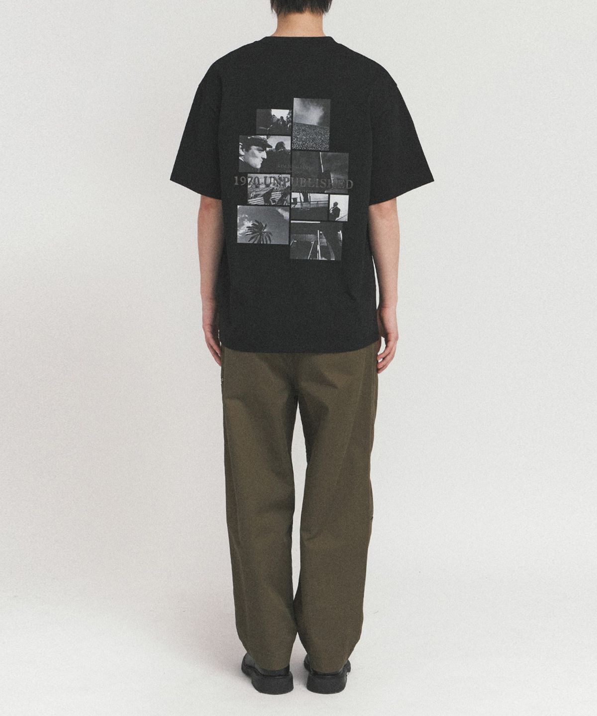 이스트로그(EASTLOGUE) MONOCHROME PHOTOGRAPH T-SHIRT_BLACK