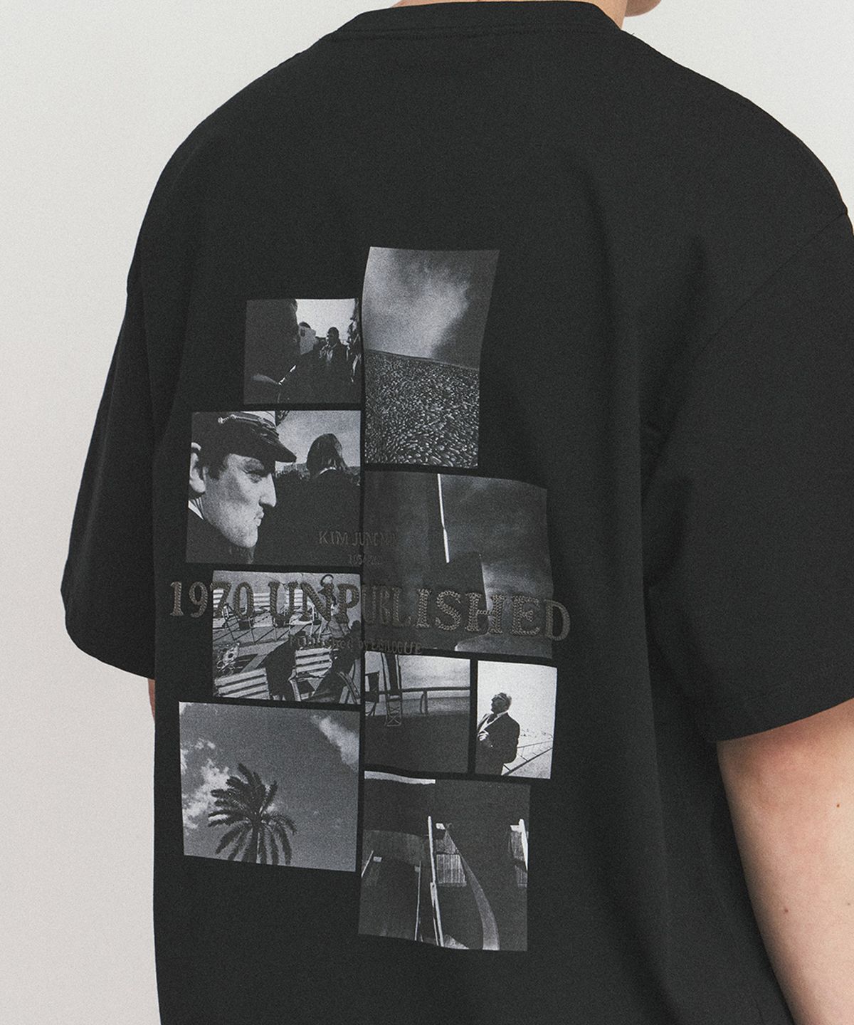 이스트로그(EASTLOGUE) MONOCHROME PHOTOGRAPH T-SHIRT_BLACK