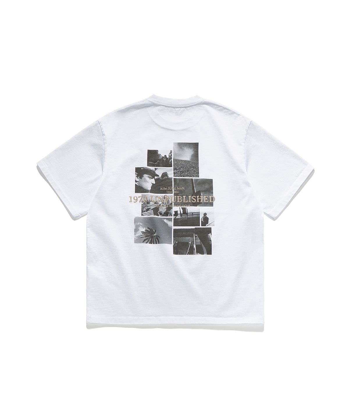 이스트로그(EASTLOGUE) MONOCHROME PHOTOGRAPH T-SHIRT_WHITE