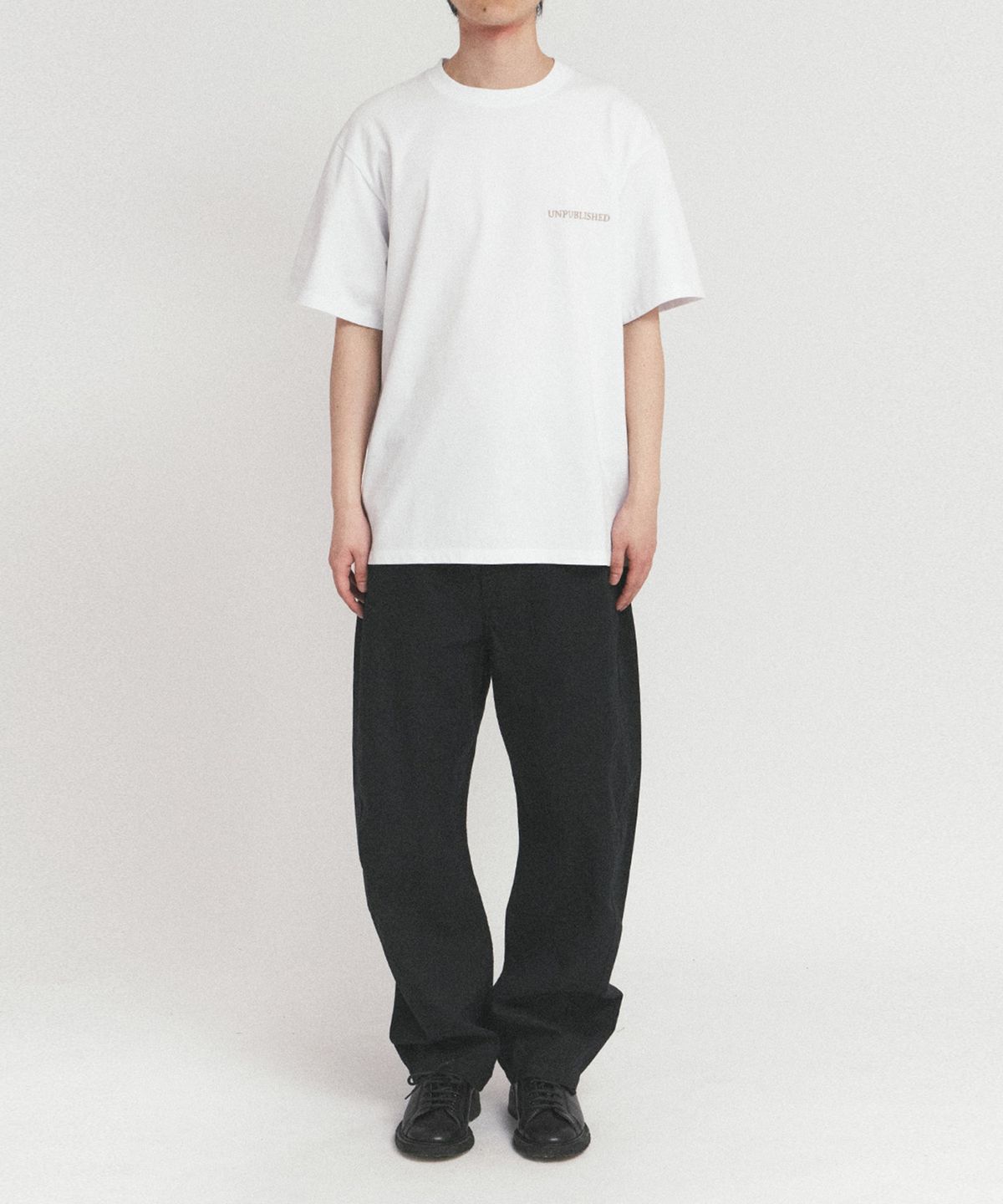 이스트로그(EASTLOGUE) MONOCHROME PHOTOGRAPH T-SHIRT_WHITE