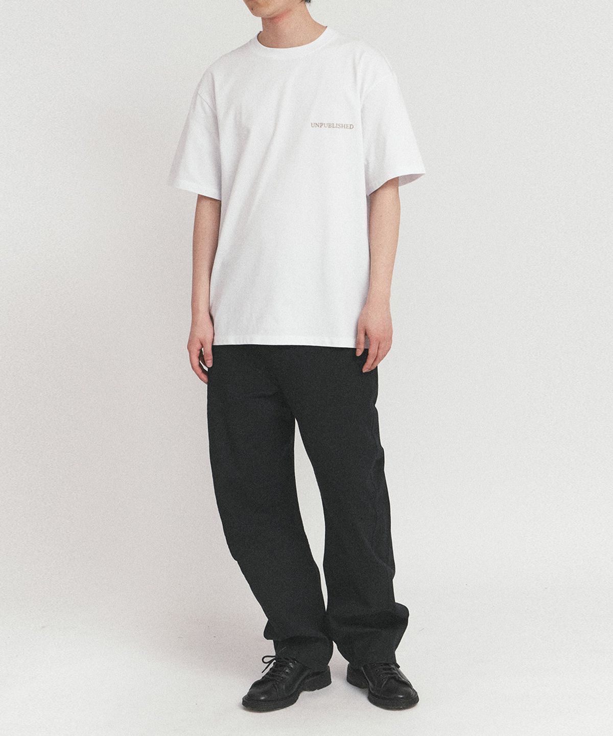 이스트로그(EASTLOGUE) MONOCHROME PHOTOGRAPH T-SHIRT_WHITE