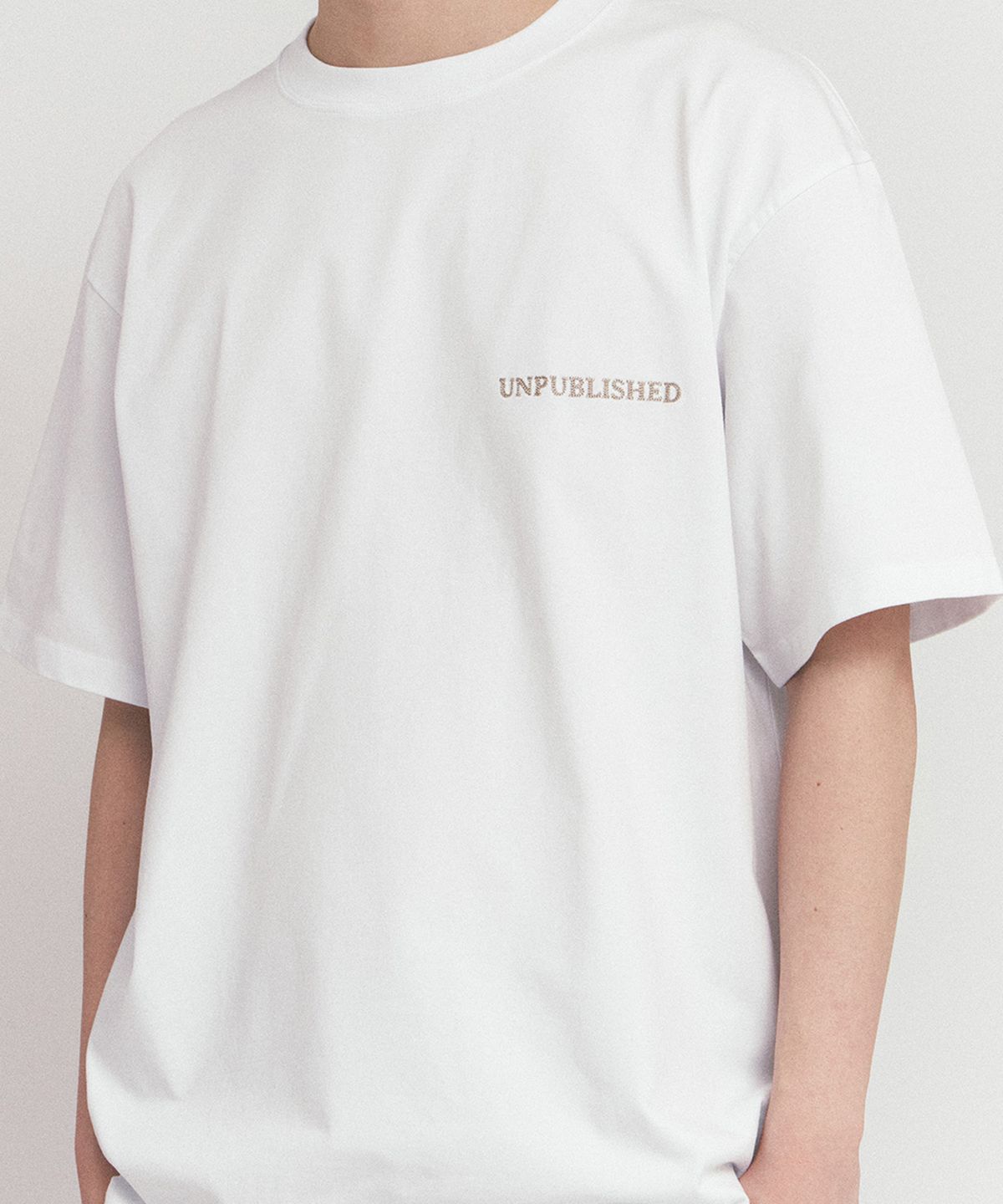 이스트로그(EASTLOGUE) MONOCHROME PHOTOGRAPH T-SHIRT_WHITE