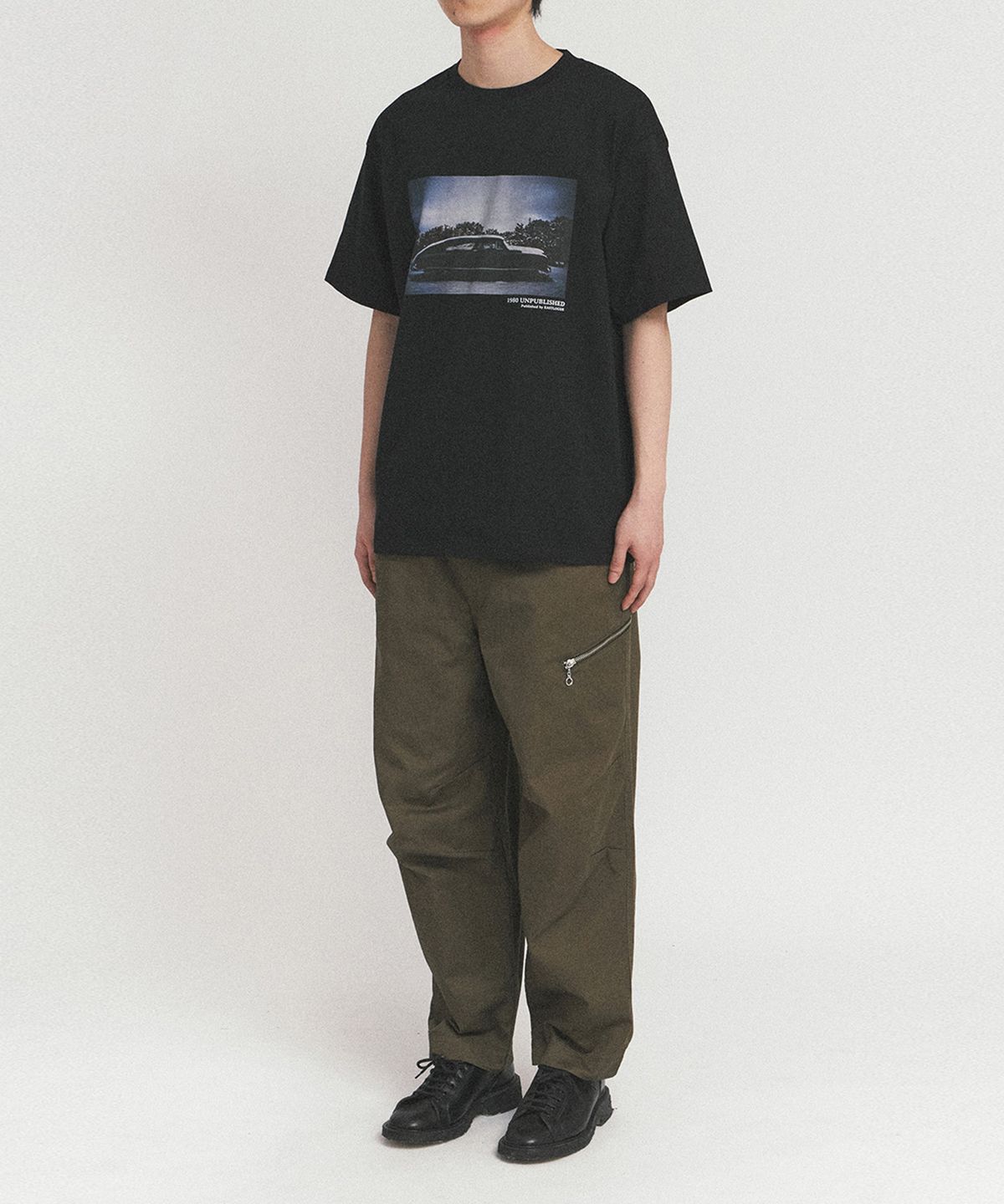 이스트로그(EASTLOGUE) VINTAGE PHOTO PIECE T-SHIRT_BLACK