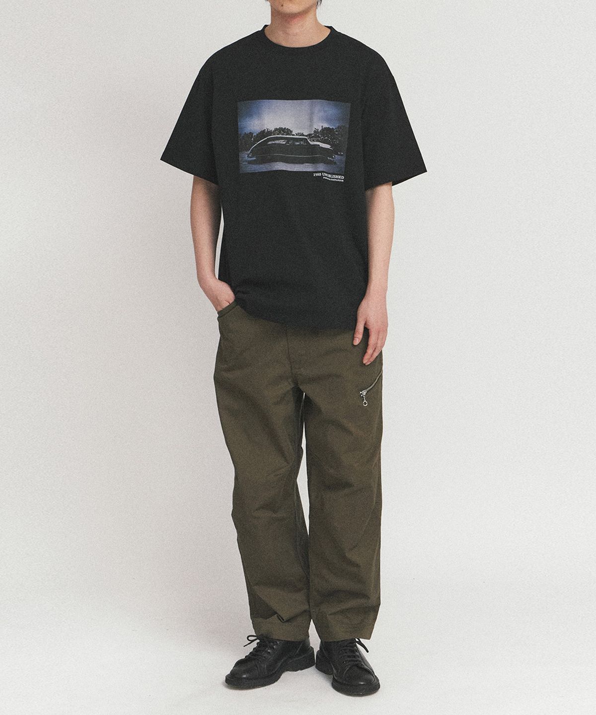 이스트로그(EASTLOGUE) VINTAGE PHOTO PIECE T-SHIRT_BLACK