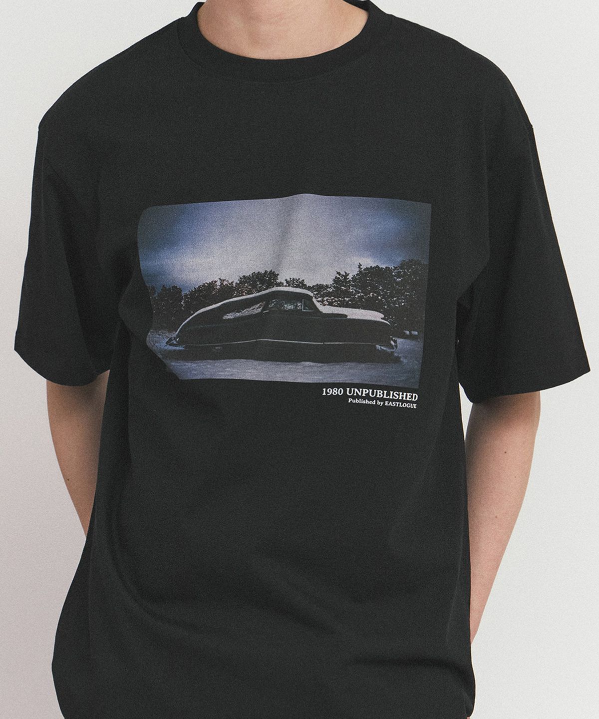 이스트로그(EASTLOGUE) VINTAGE PHOTO PIECE T-SHIRT_BLACK