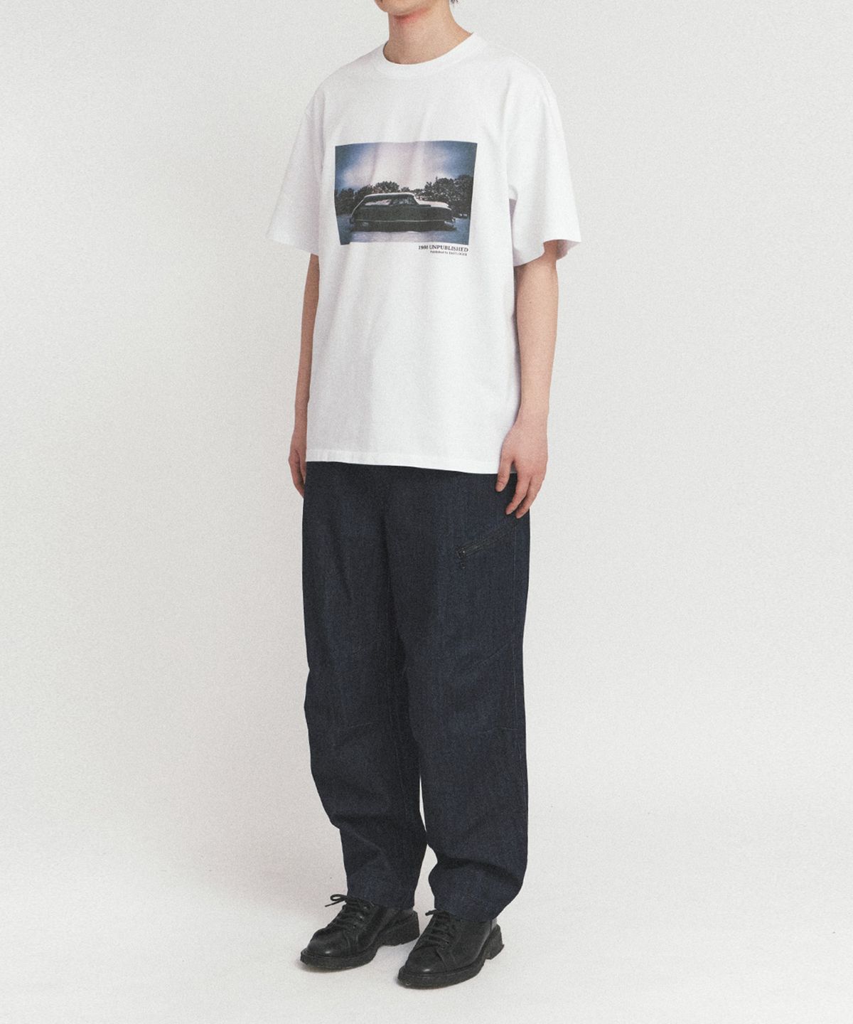 이스트로그(EASTLOGUE) VINTAGE PHOTO PIECE T-SHIRT_WHITE