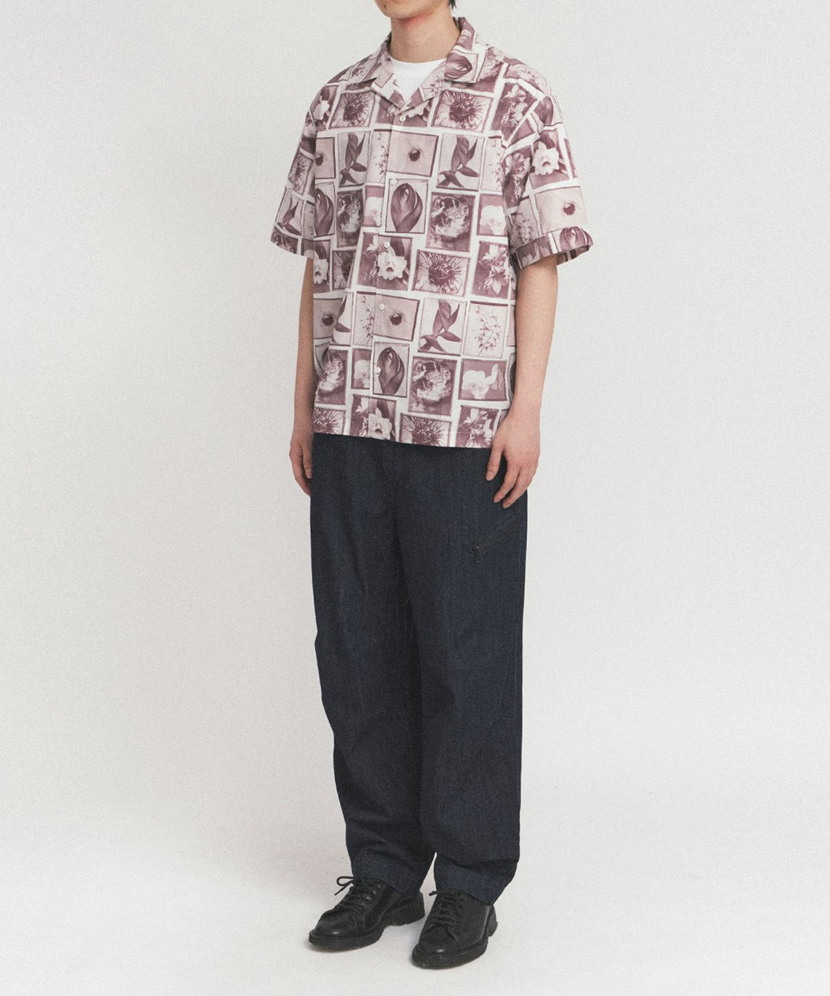 이스트로그(EASTLOGUE) HOLIDAY HALF SHIRTS_ROSE