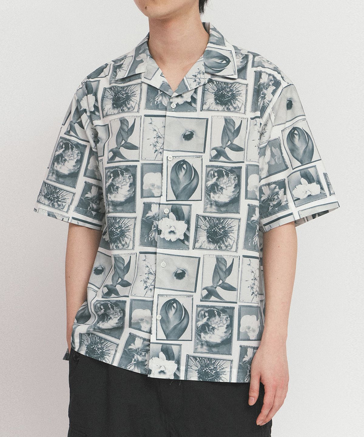 이스트로그(EASTLOGUE) HOLIDAY HALF SHIRTS_LARKSPUR