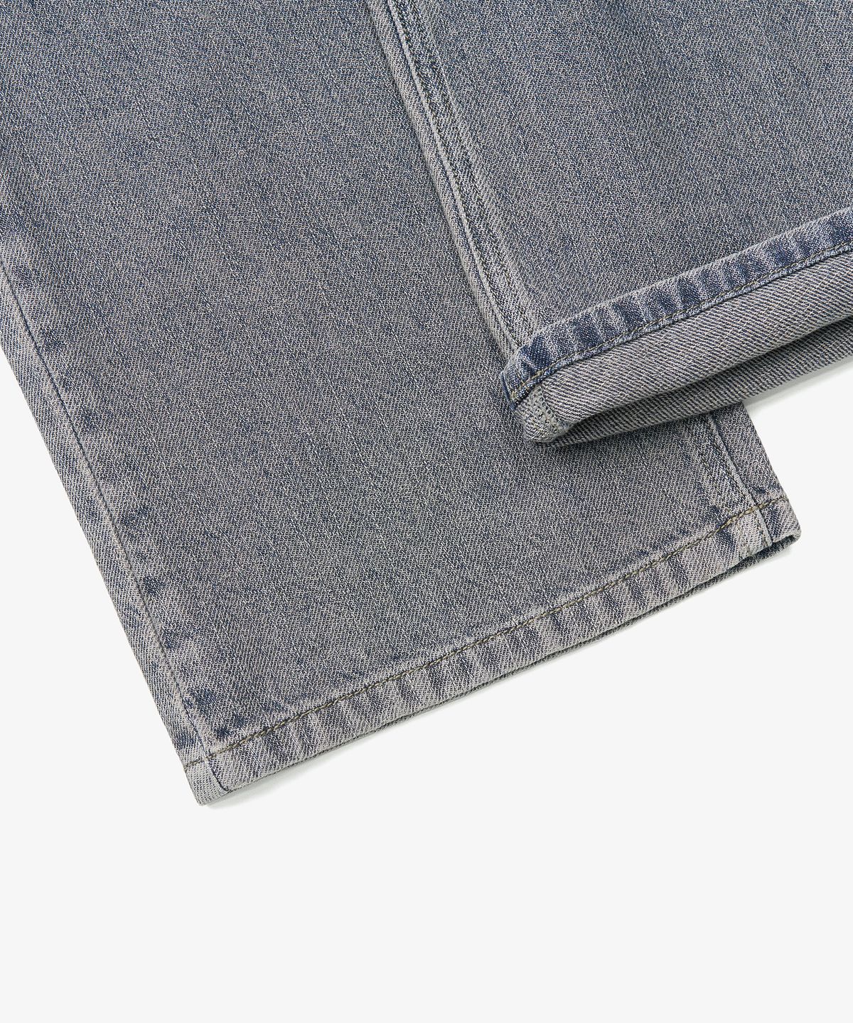 엑스컨테이너(EXCONTAINER) 섬머 라이트 워시드 데님 팬츠 (VINTAGE WASHED BLUE)